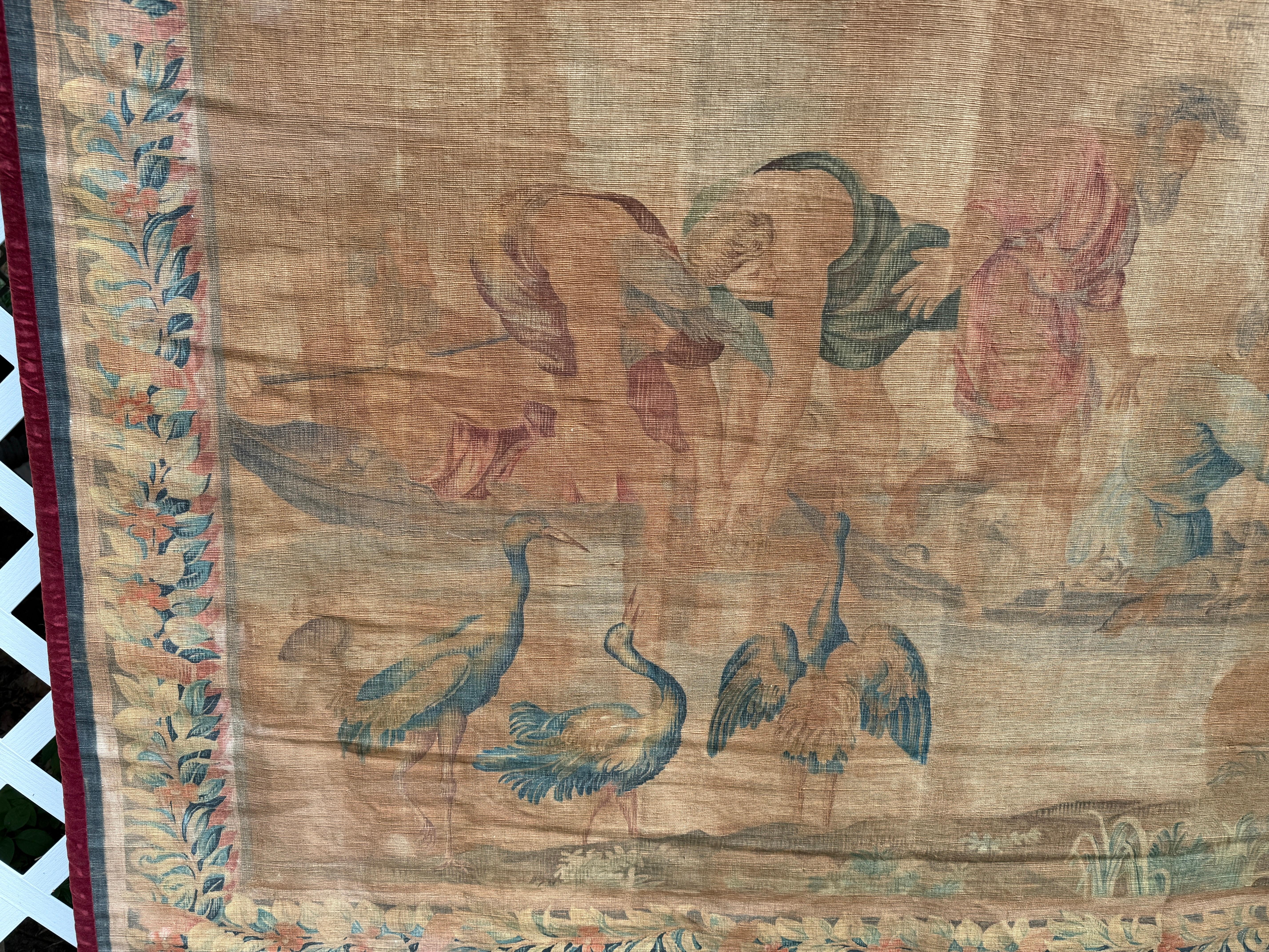 Grande tapisserie française d'après Raphael : 