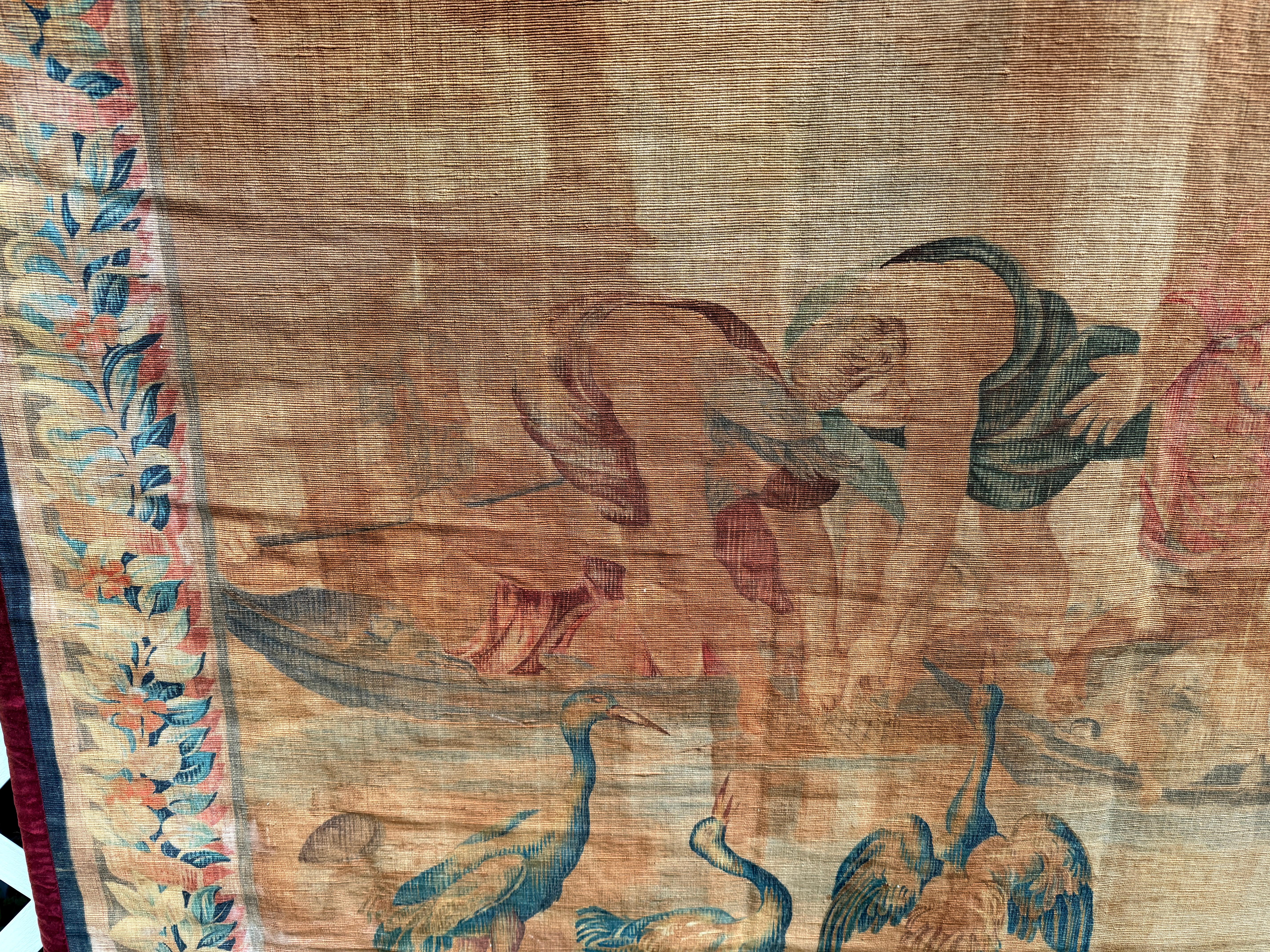 Laine Grande tapisserie française d'après Raphael : 