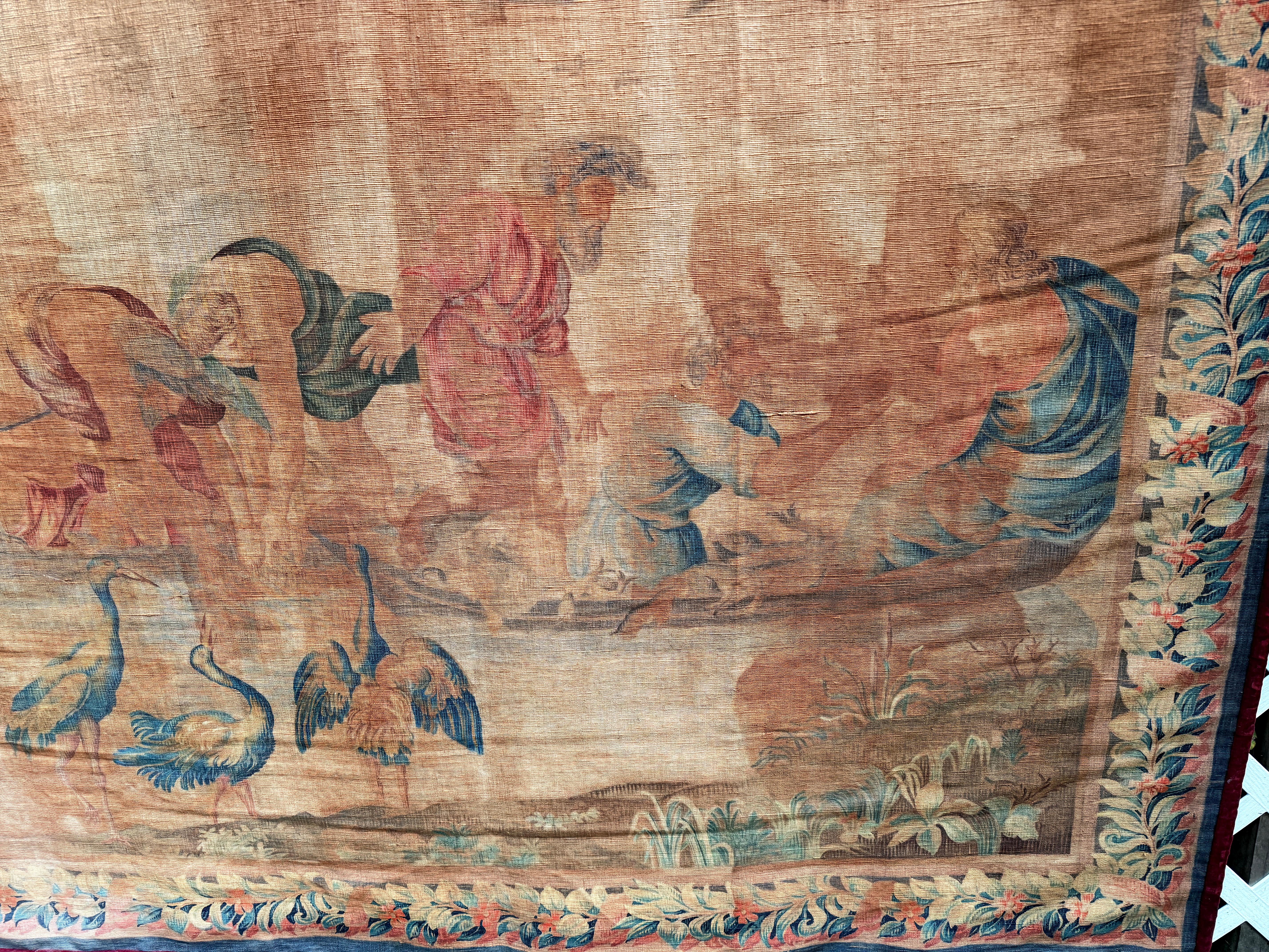 Grande tapisserie française d'après Raphael : 
