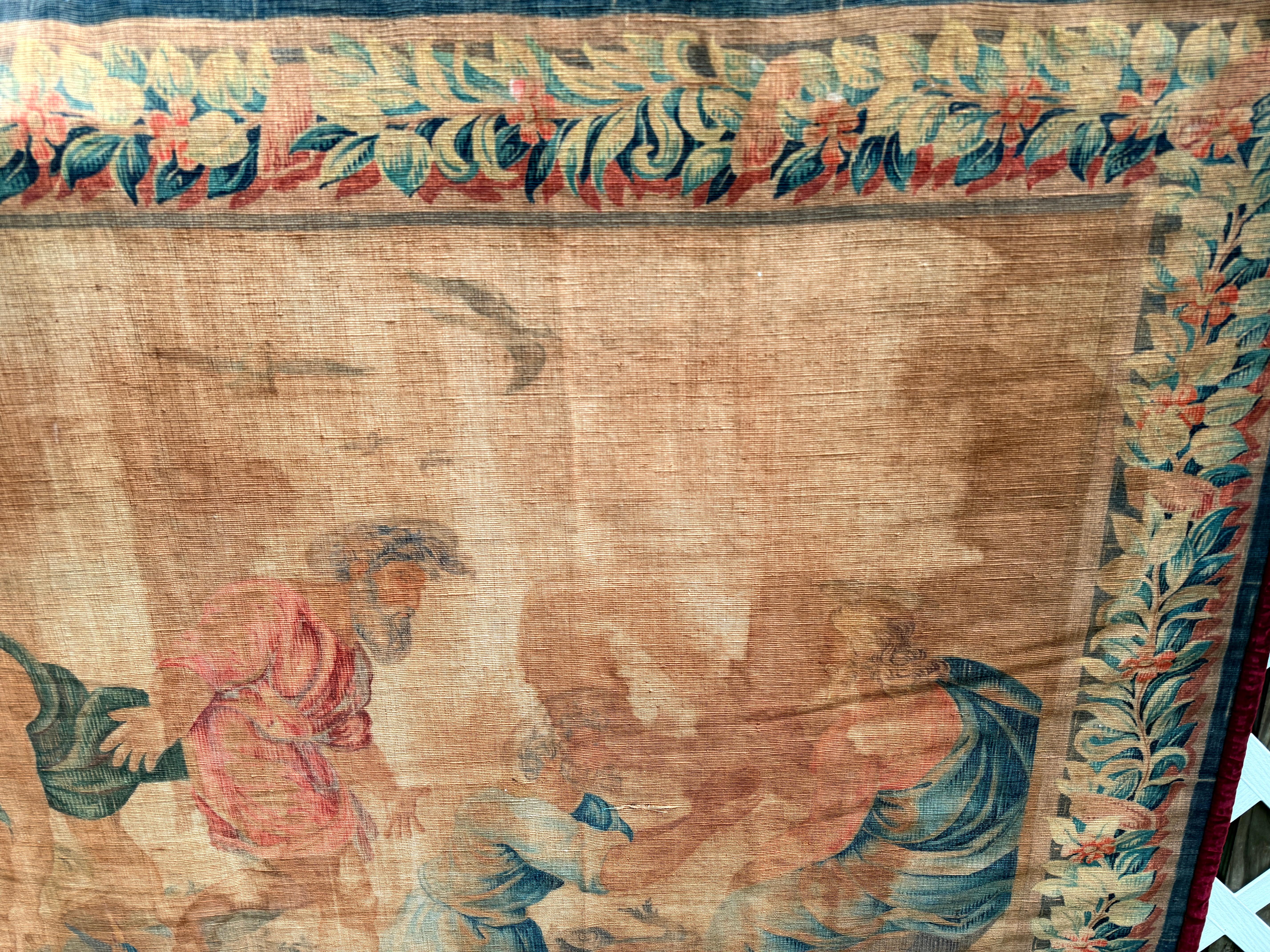 Grande tapisserie française d'après Raphael : 