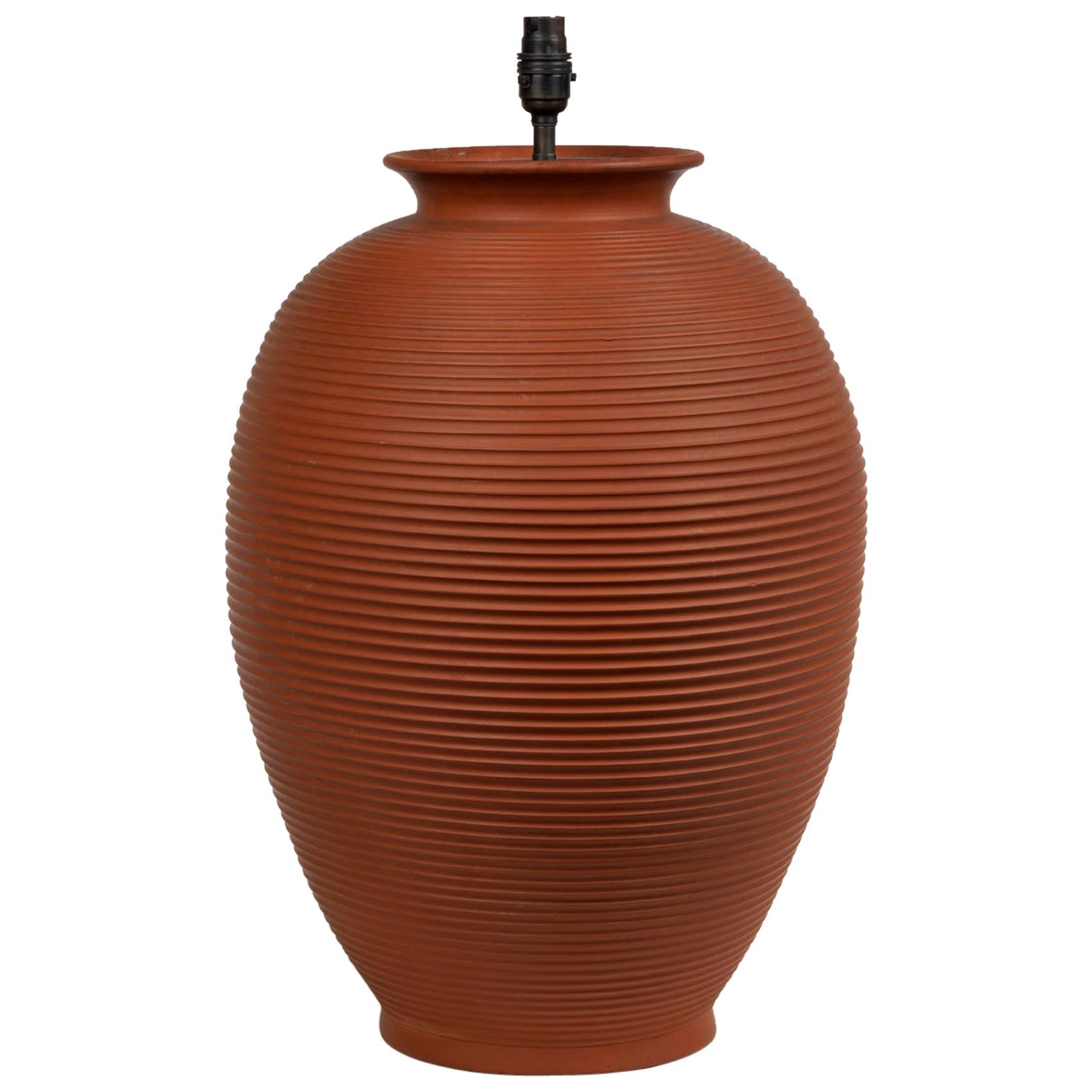 terracotta table lamp