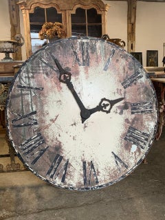 Large French Tower Clock Face