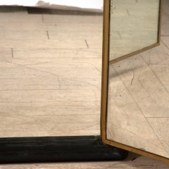 Large French Triptych Mirror