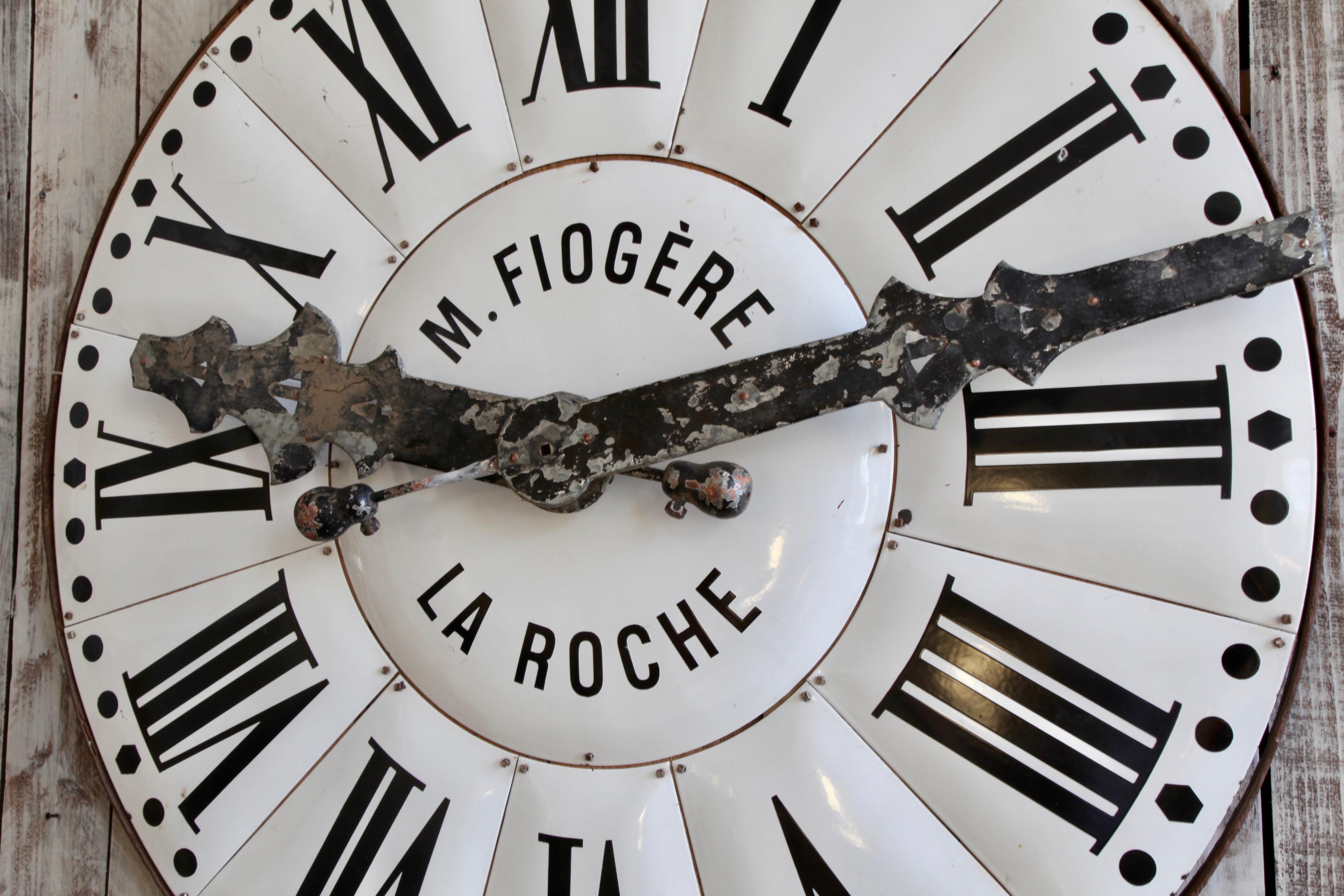 large french wall clock