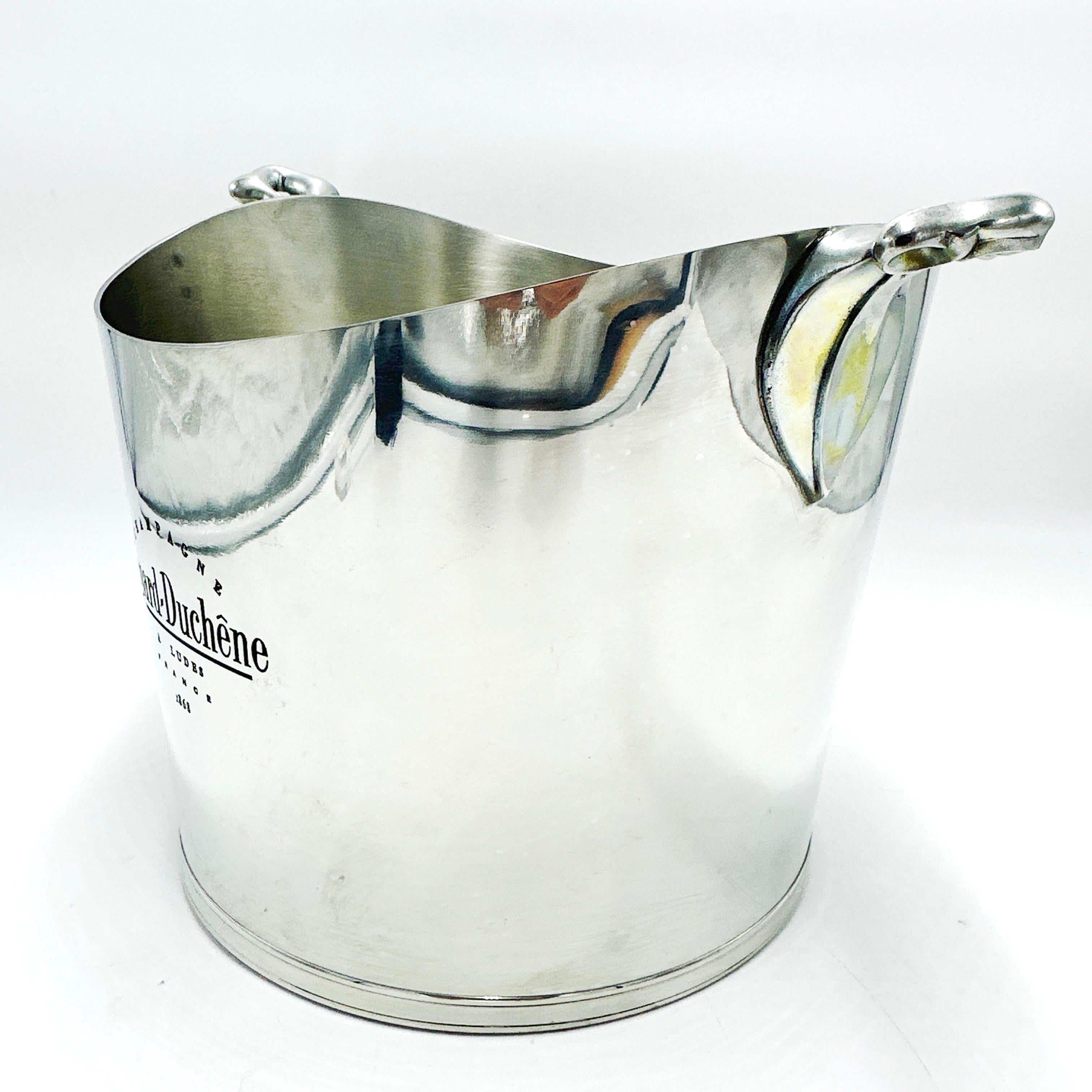 Large French Vintage Canard Duchene Multi Bottle/Magnum Pewter Champagne Bucket 1
