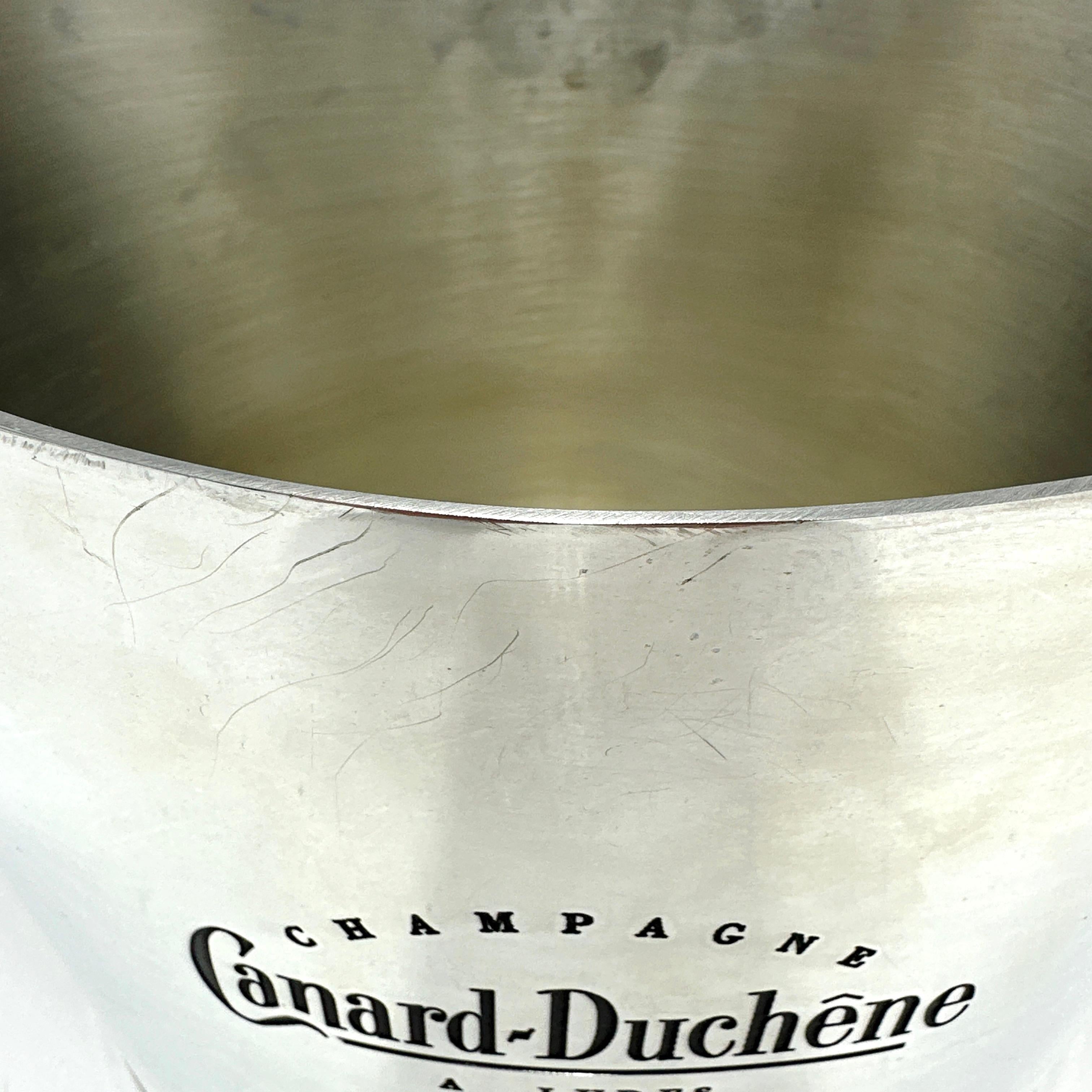 Large French Vintage Canard Duchene Multi Bottle/Magnum Pewter Champagne Bucket 3