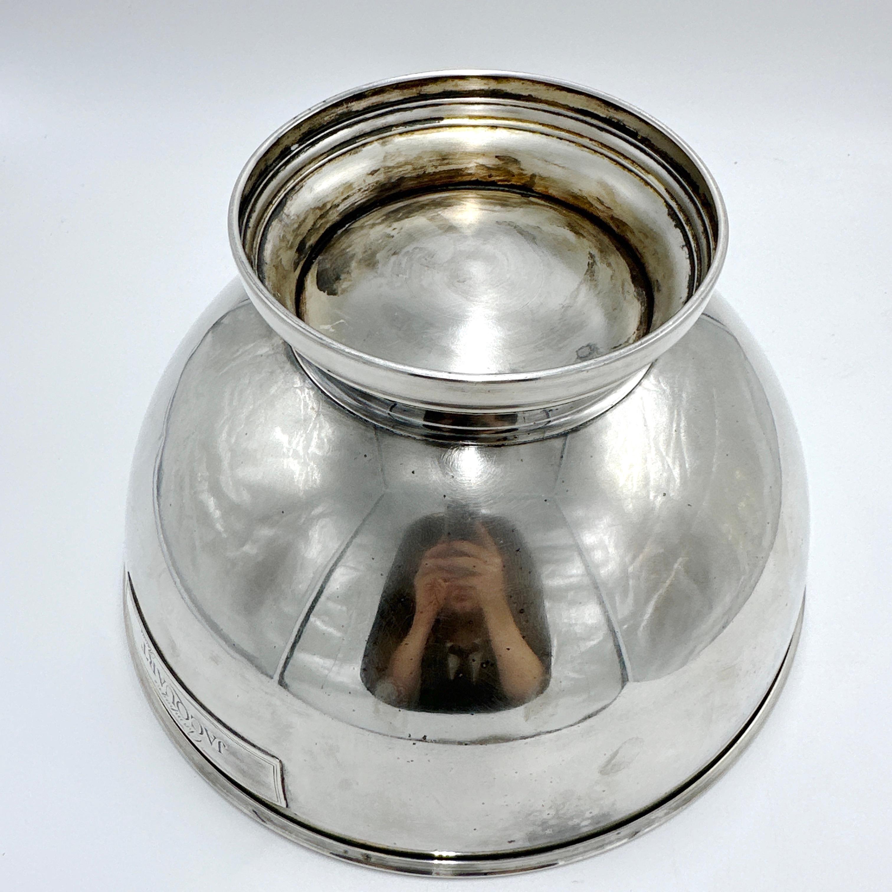 Large French Vintage JACQUART Reims Silver Plated Champagne Bucket 5