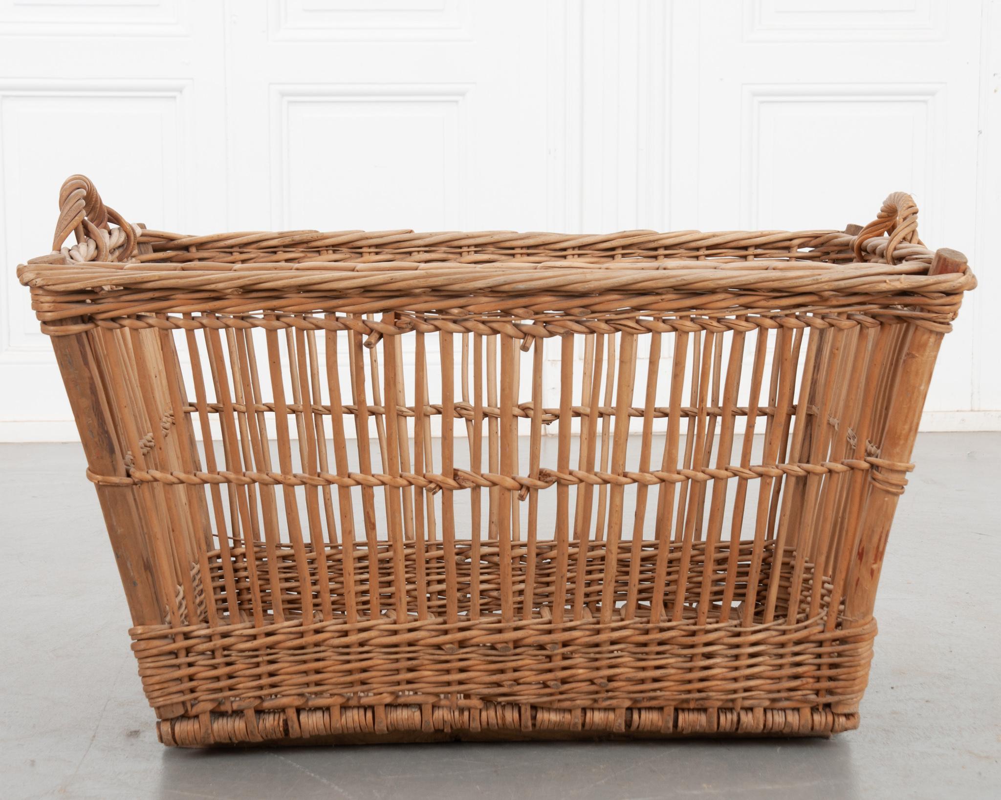 Other Large French Wicker Basket