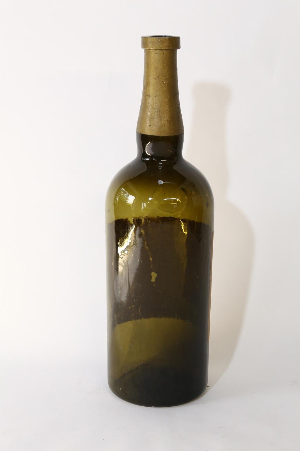 Large French Wine Bottle 3