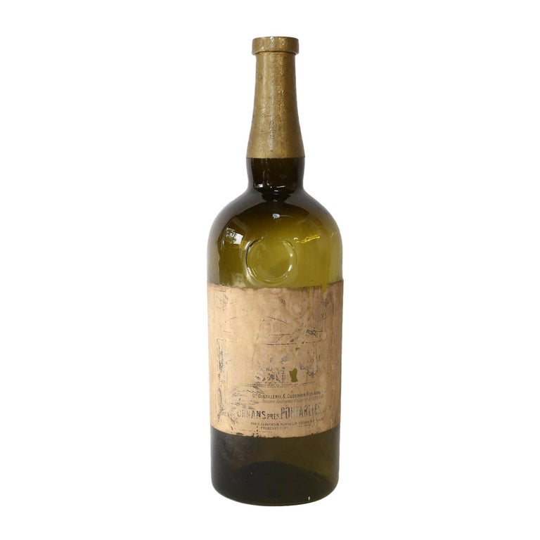 Large French Wine Bottle For Sale at 1stdibs