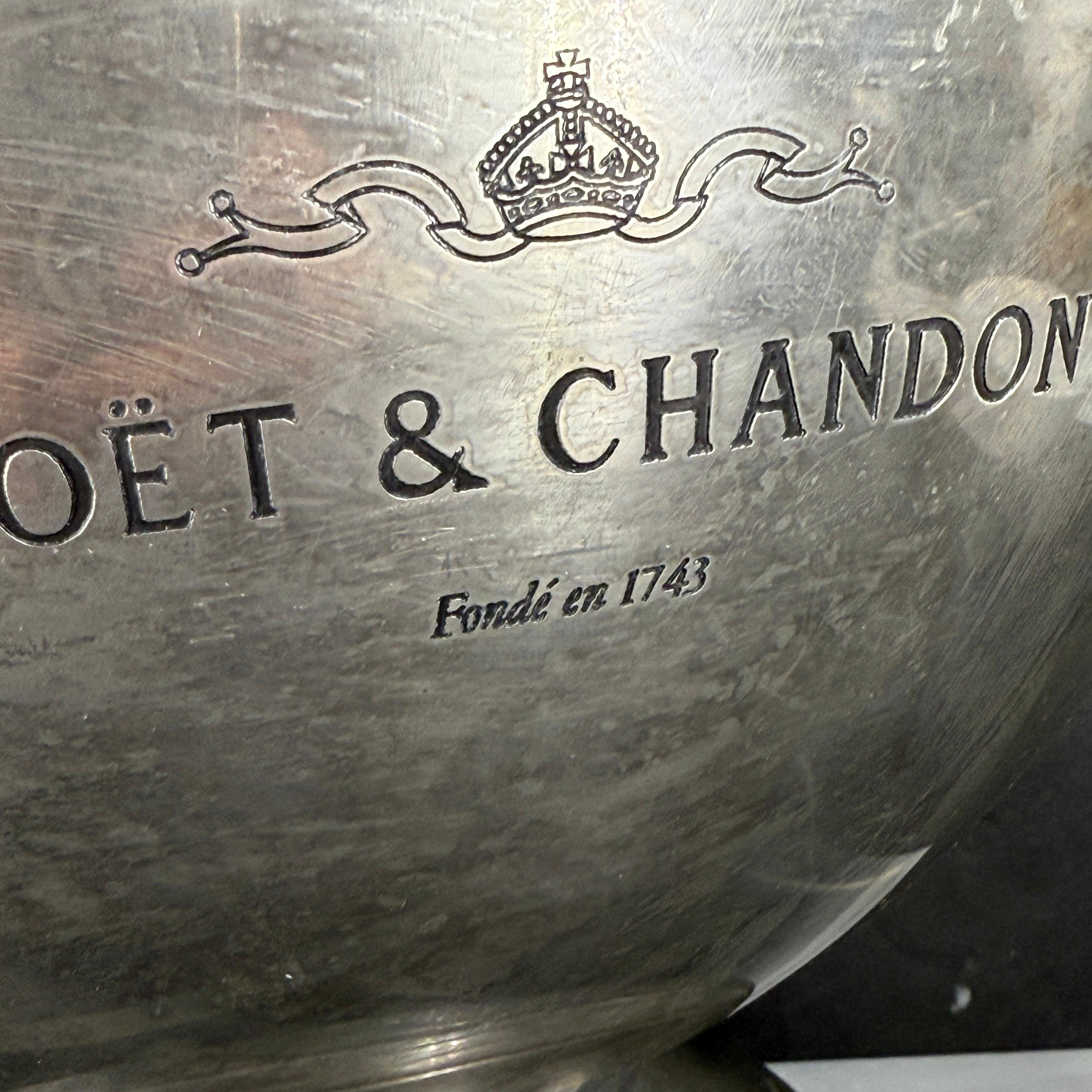Large French Wine Champagne Bucket Cooler For MOËT CHANDON For Sale 7