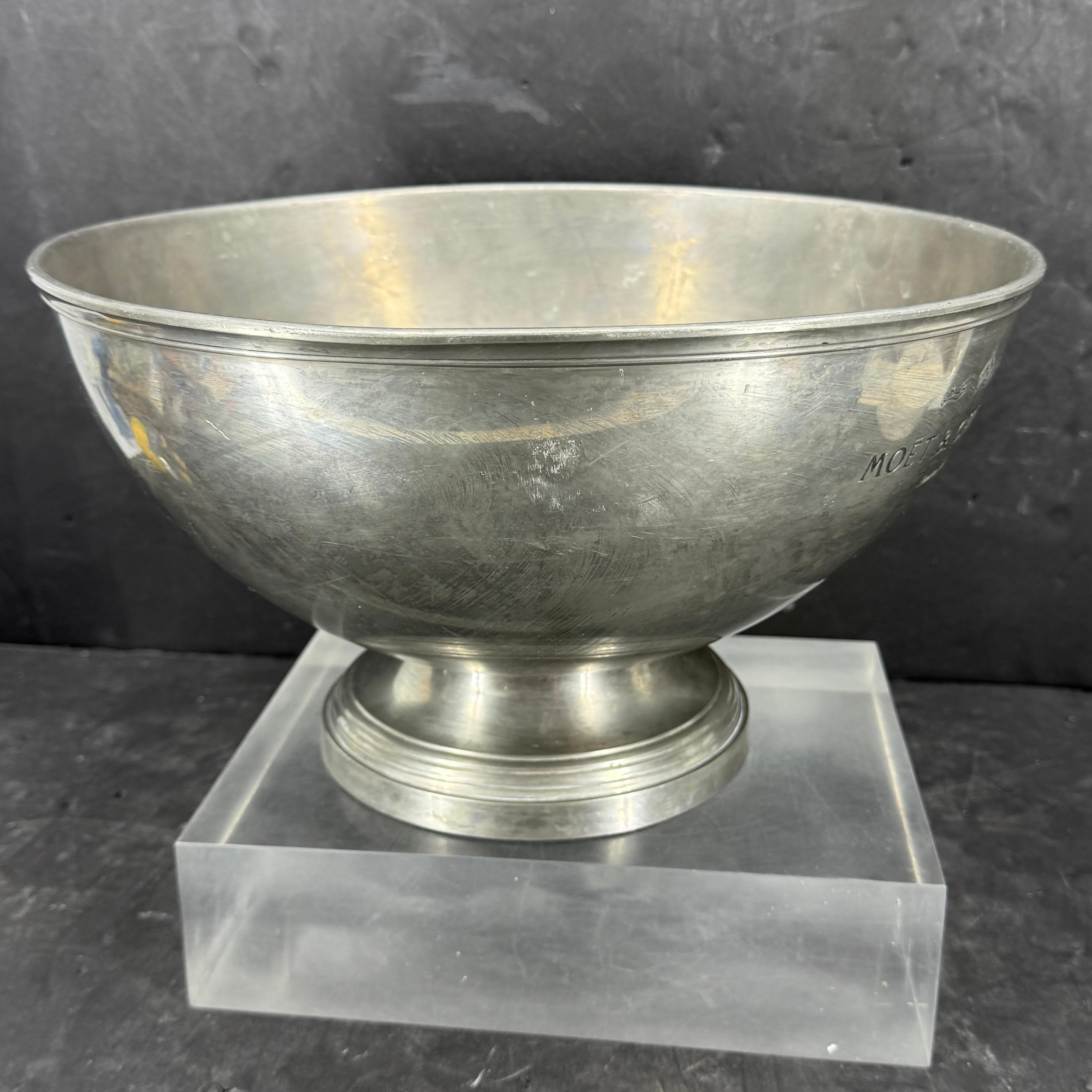 Large French Wine Champagne Bucket Cooler For MOËT CHANDON For Sale 9