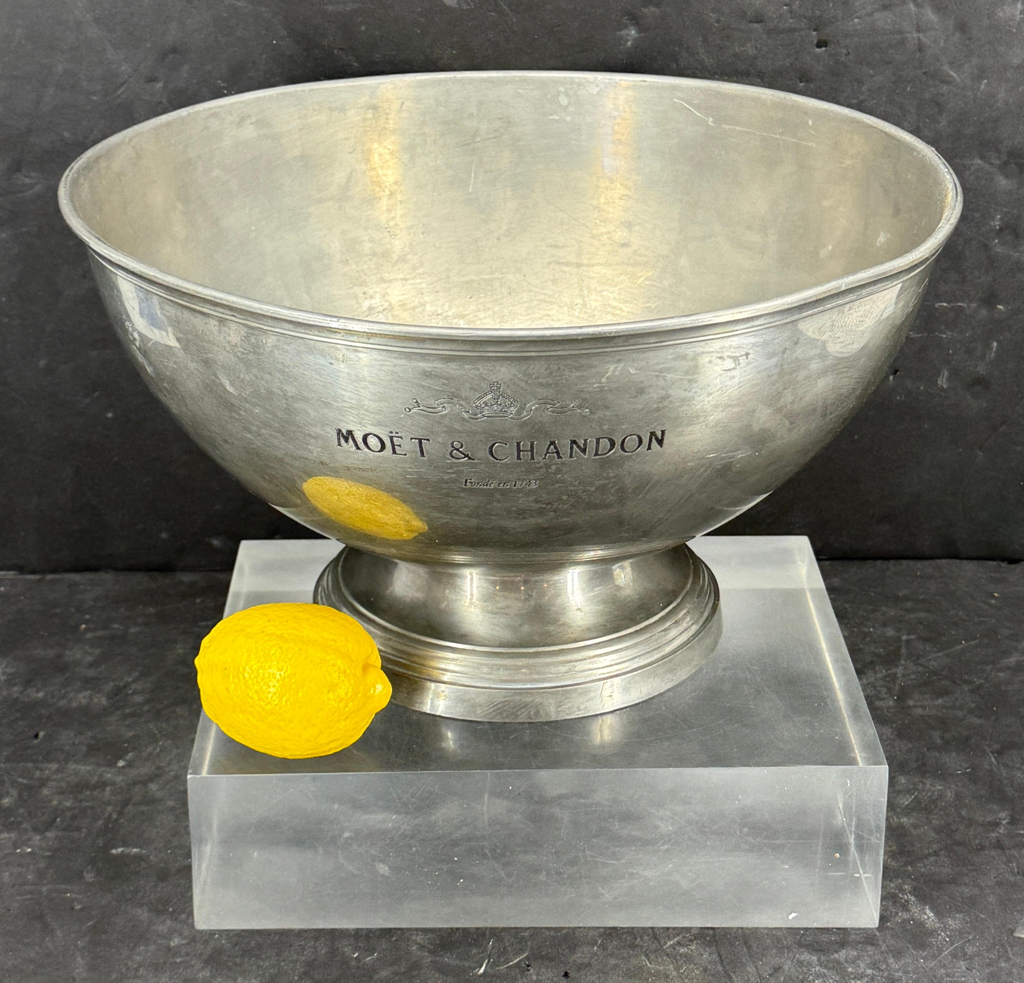 20th Century Large French Wine Champagne Bucket Cooler For MOËT CHANDON For Sale
