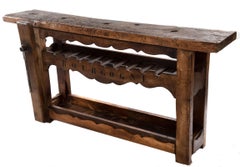 Large French Wine Rack Workbench