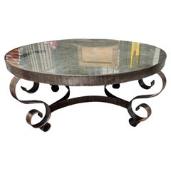 Large French Wrought Iron Table