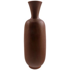 Large Friberg "Selecta" Ceramic Vase for Gustavsberg