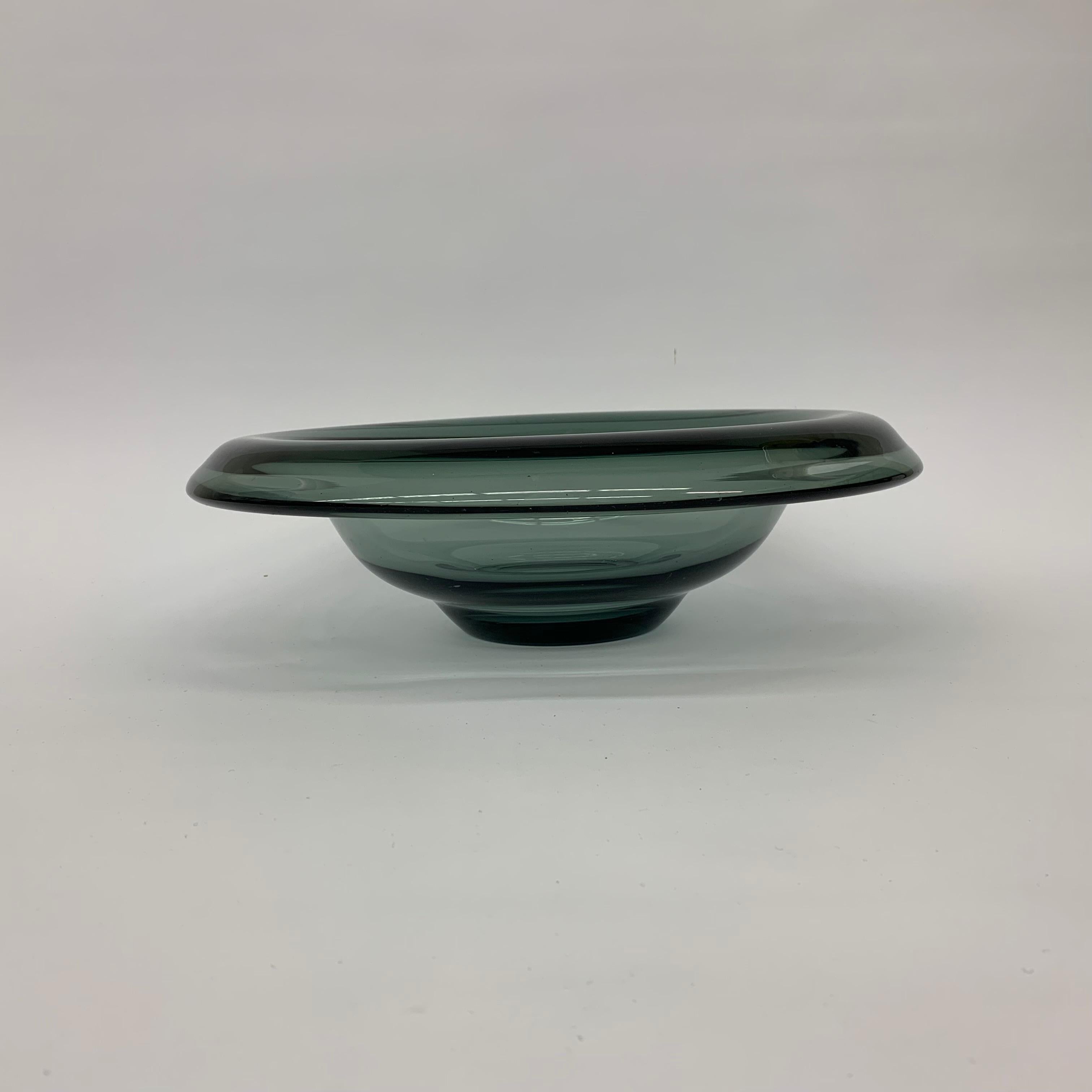 Mid-Century Modern Grand bol à fruits d'Andries Dirk Copier pour Leerdam en vente