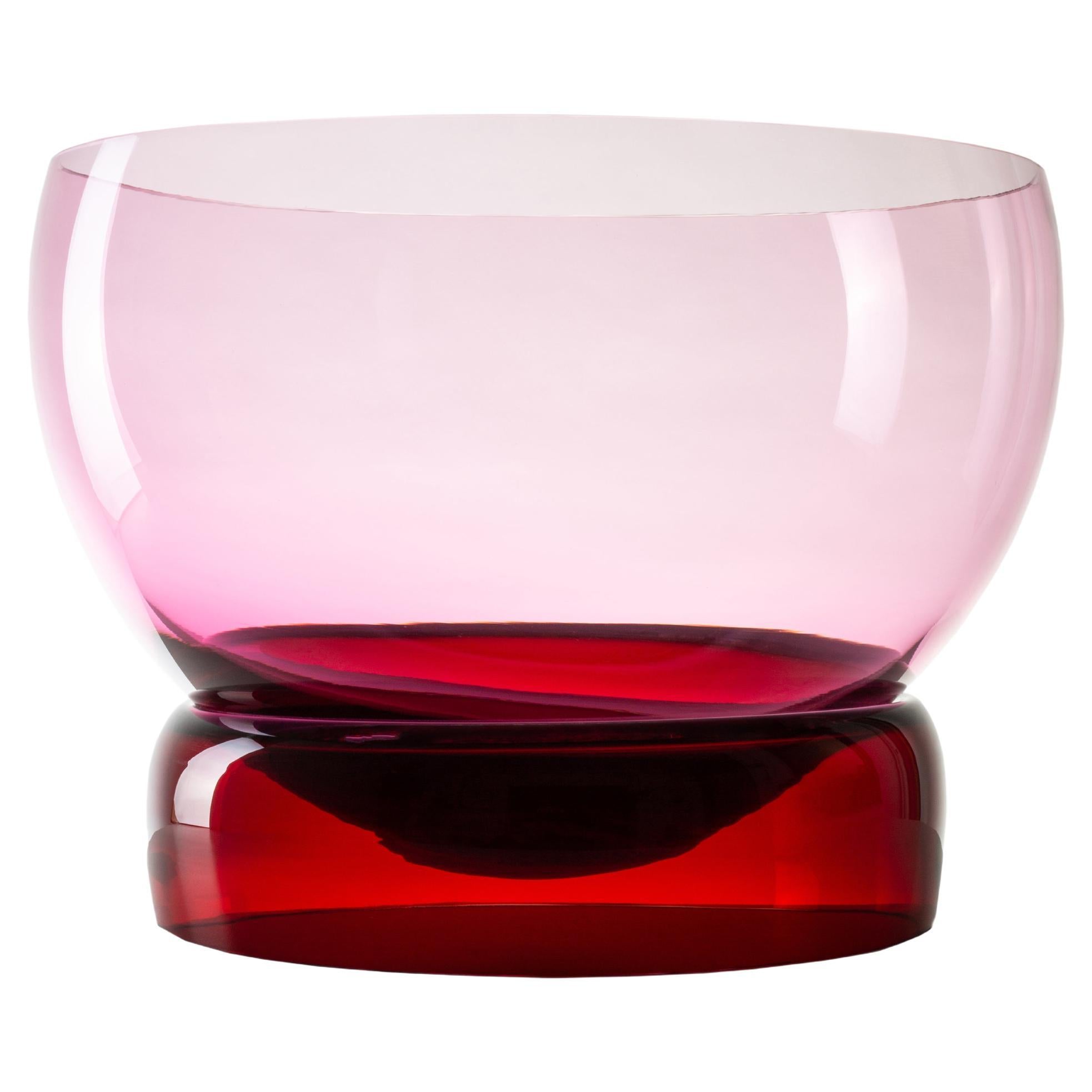 Large Fuchsia View Bowl by SkLO