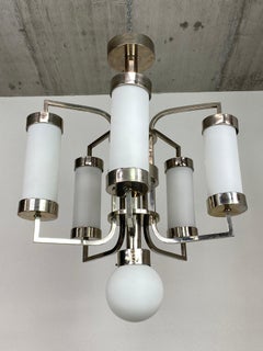 Large functionalist chandelier