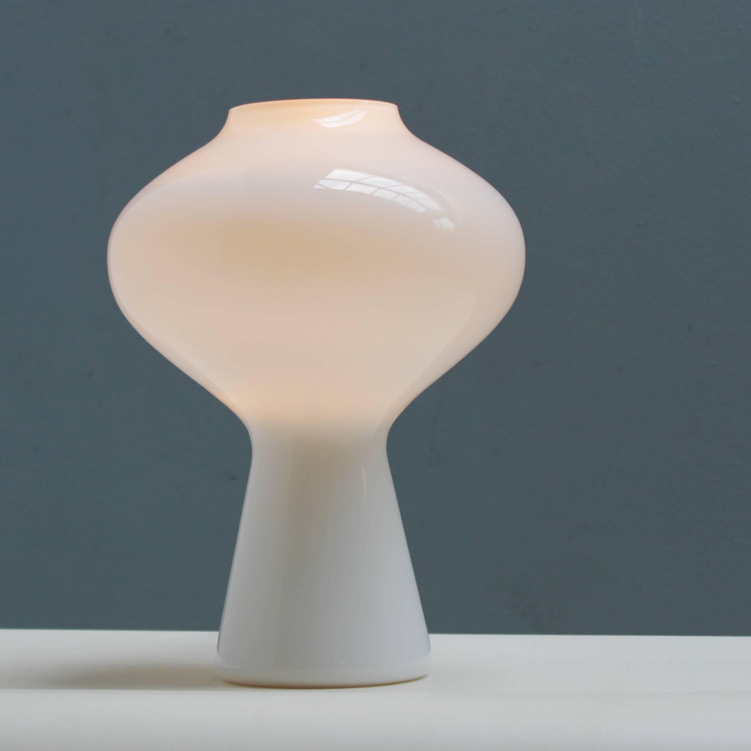 Mid-Century Modern Large ‘Fungo’ Italian Table Lamp by Massimo Vignelli for Venini