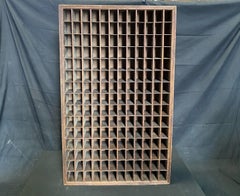 Large Funky Antique Shop or Apothecary Cubby Cabinet with 180 Compartments