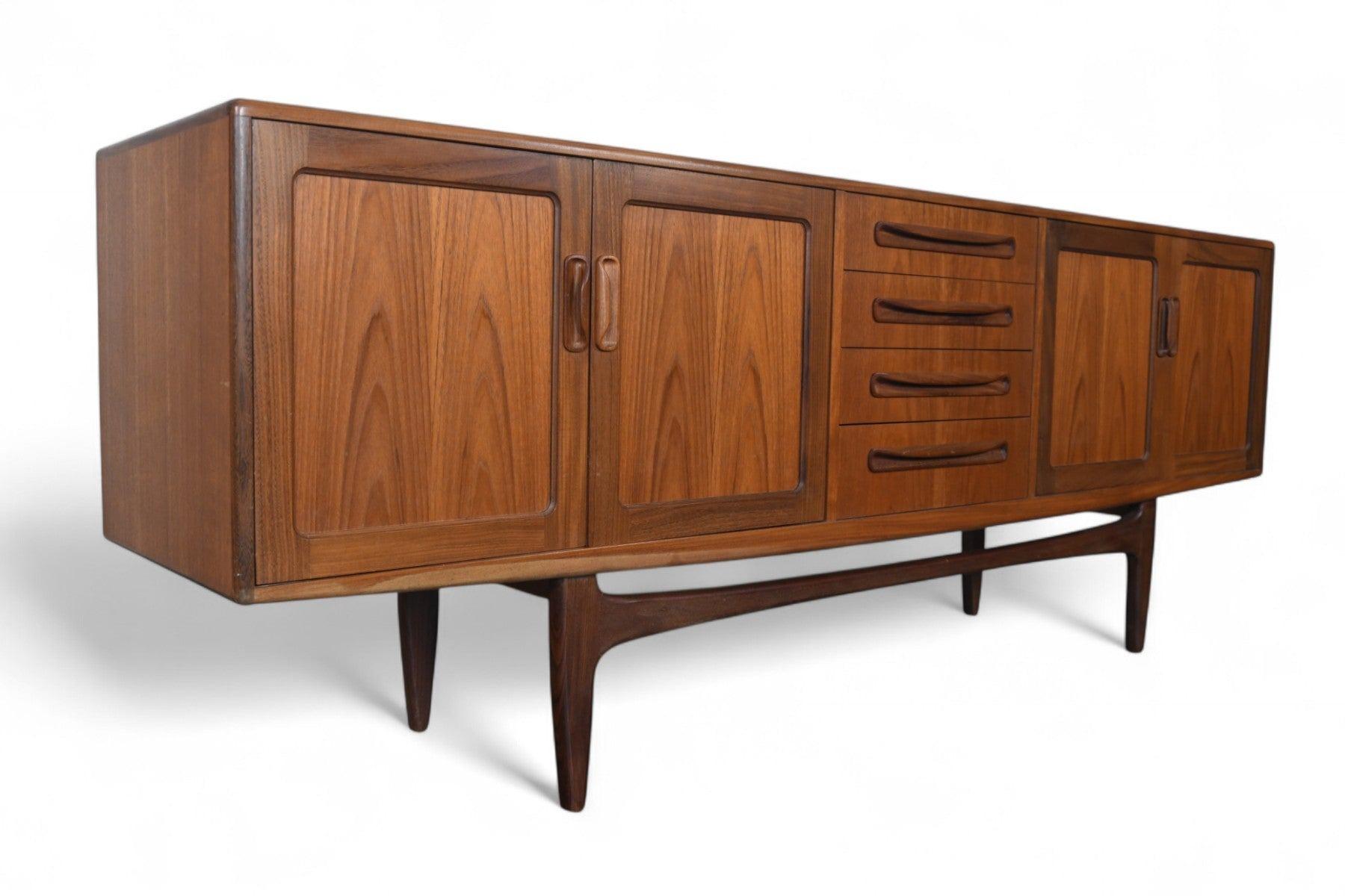 Large G Plan Fresco Credenza in Teak #2 For Sale 4