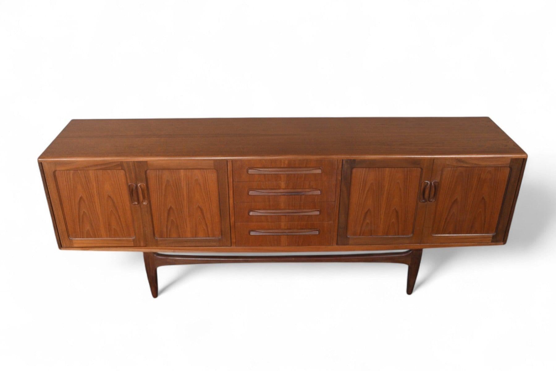 20th Century Large G Plan Fresco Credenza in Teak #2 For Sale