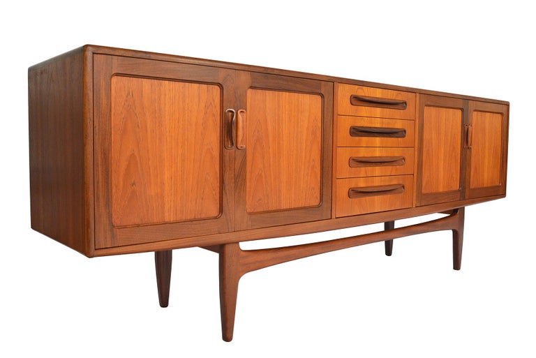 Large G Plan Fresco Range Teak Credenza 1 For Sale at 1stDibs