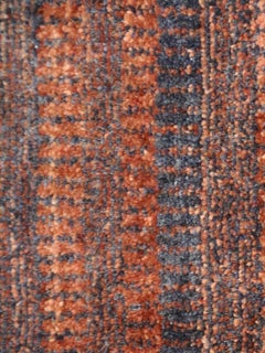 Large Copper Contemporary Gabbeh Persian Wool Rug