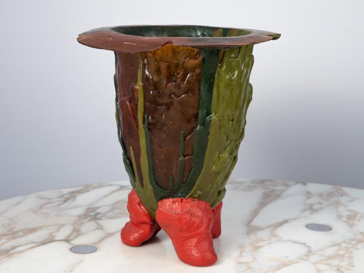 North American Large Gaetano Pesce Amazonia Vase, Early Production For Sale