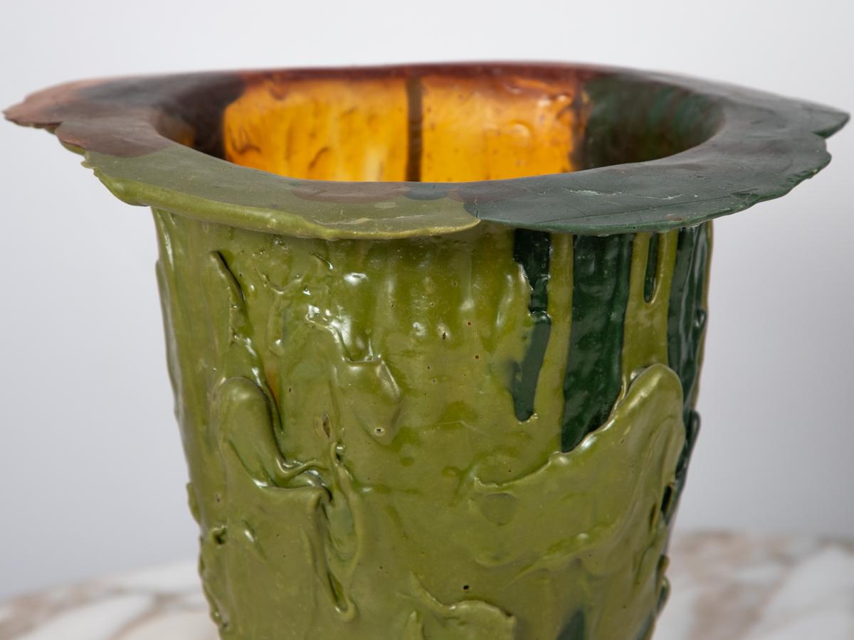 Fine XX secolo Grande vaso Amazonia di Gaetano Pesce, prima produzione in vendita