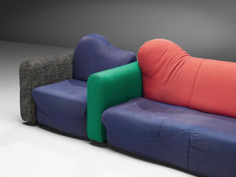 Post-Modern Large Gaetano Pesce 'Cannaregio' Modular Sofa for Cassina  For Sale