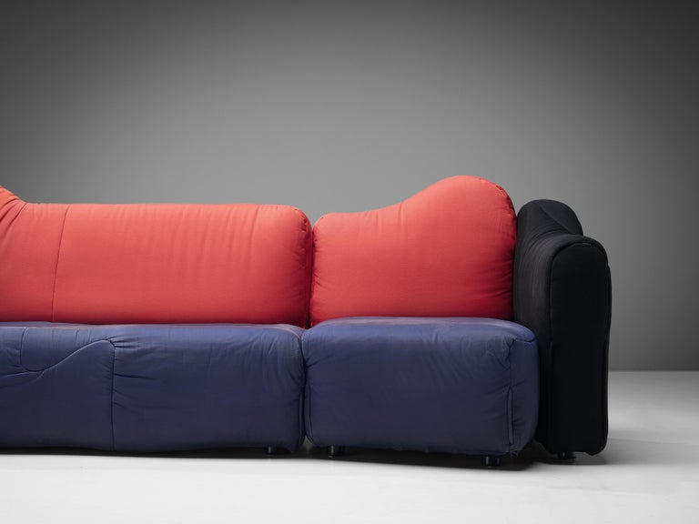 Large Gaetano Pesce 'Cannaregio' Modular Sofa for Cassina  For Sale 2