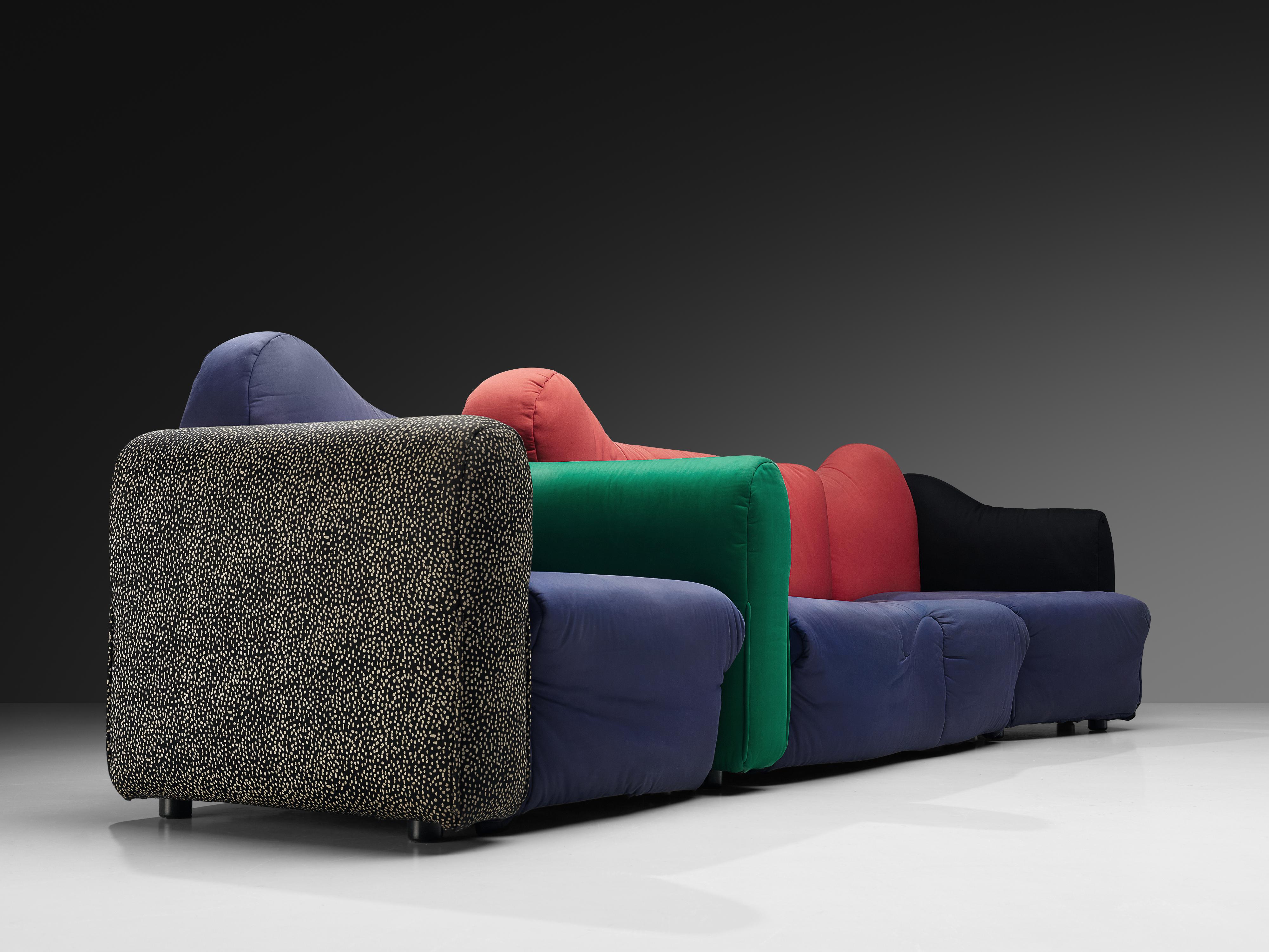 Fin du 20e siècle Large Gaetano Pesce for Cassina 'Cannaregio' Modular Sofa en vente