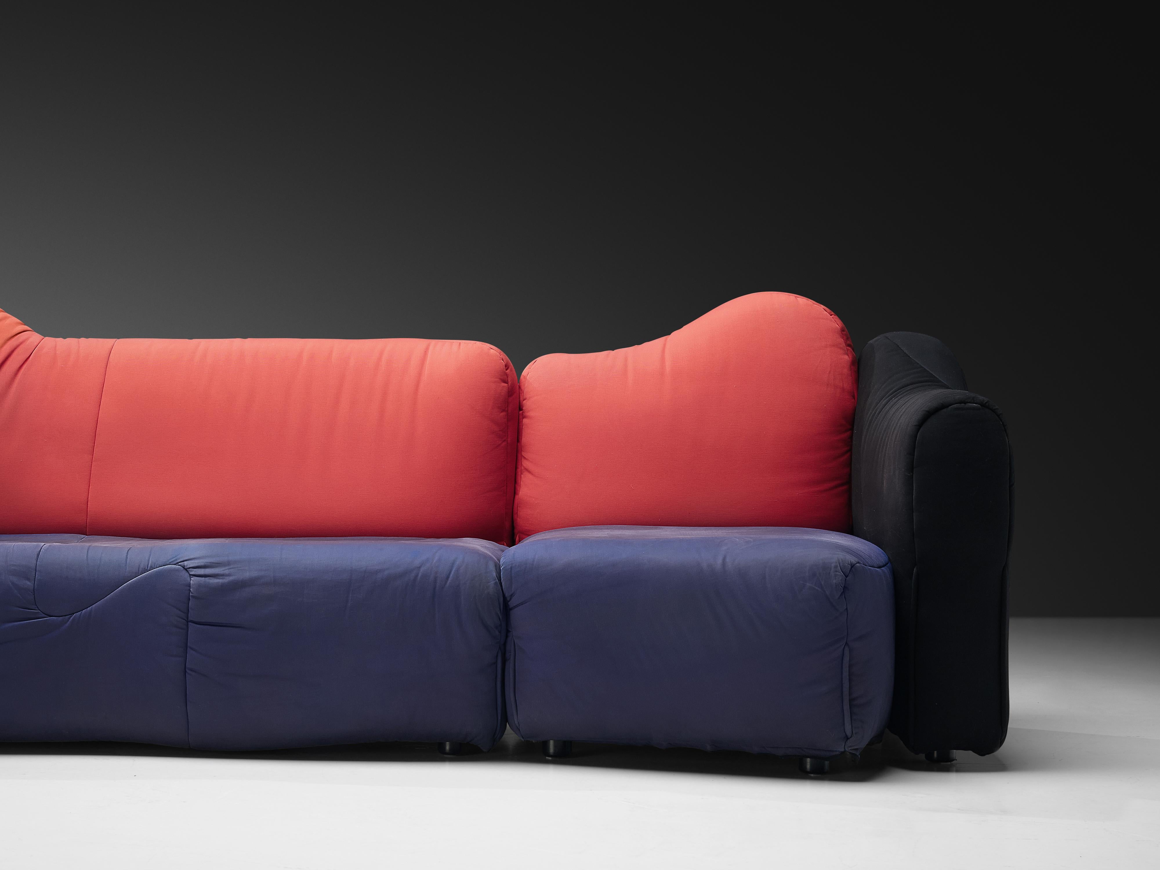 Large Gaetano Pesce for Cassina 'Cannaregio' Modular Sofa en vente 2