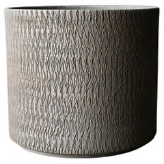 Large Gainey Sgraffito Scratch Planter, circa 1970