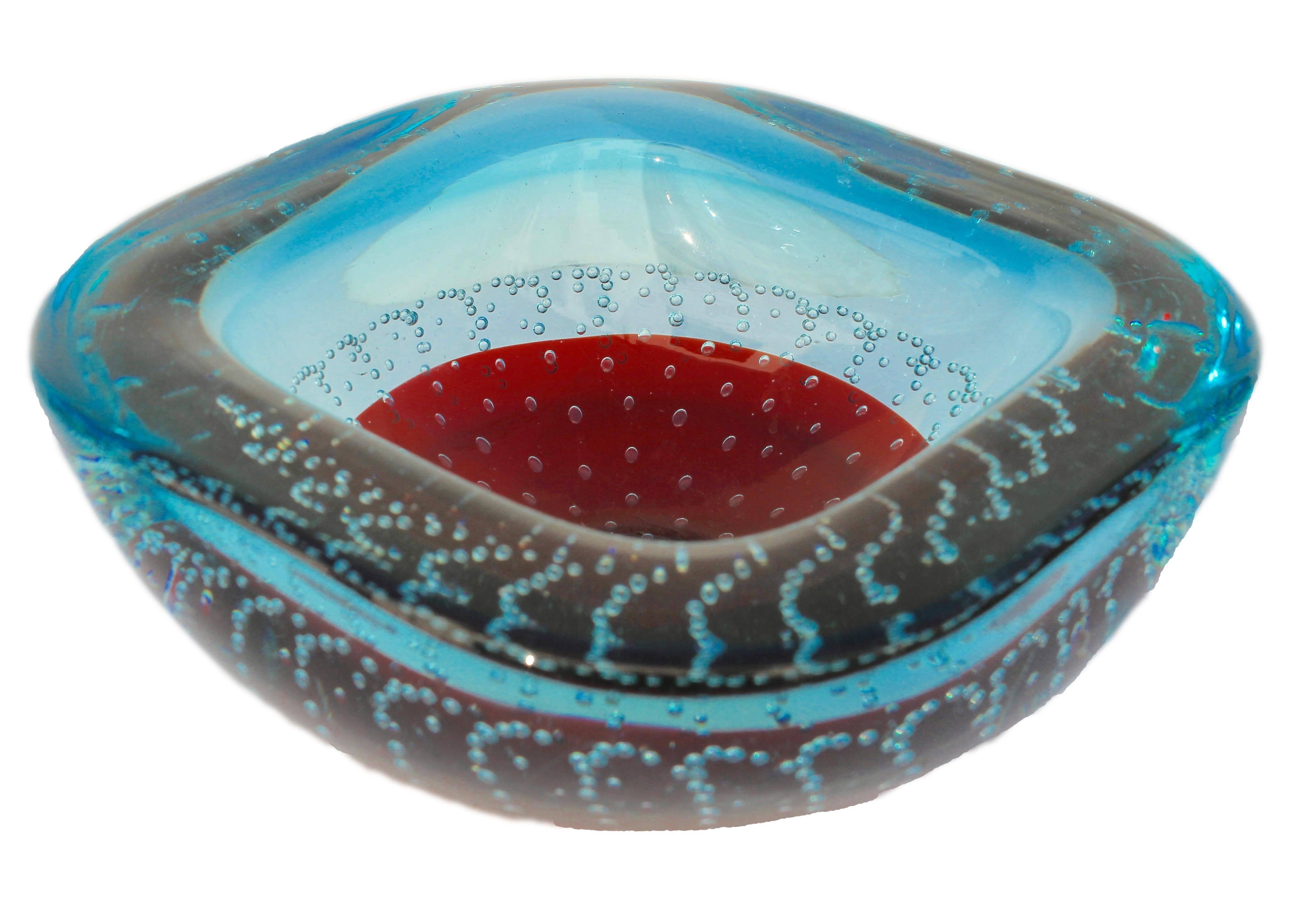 ferro murano glass bowl