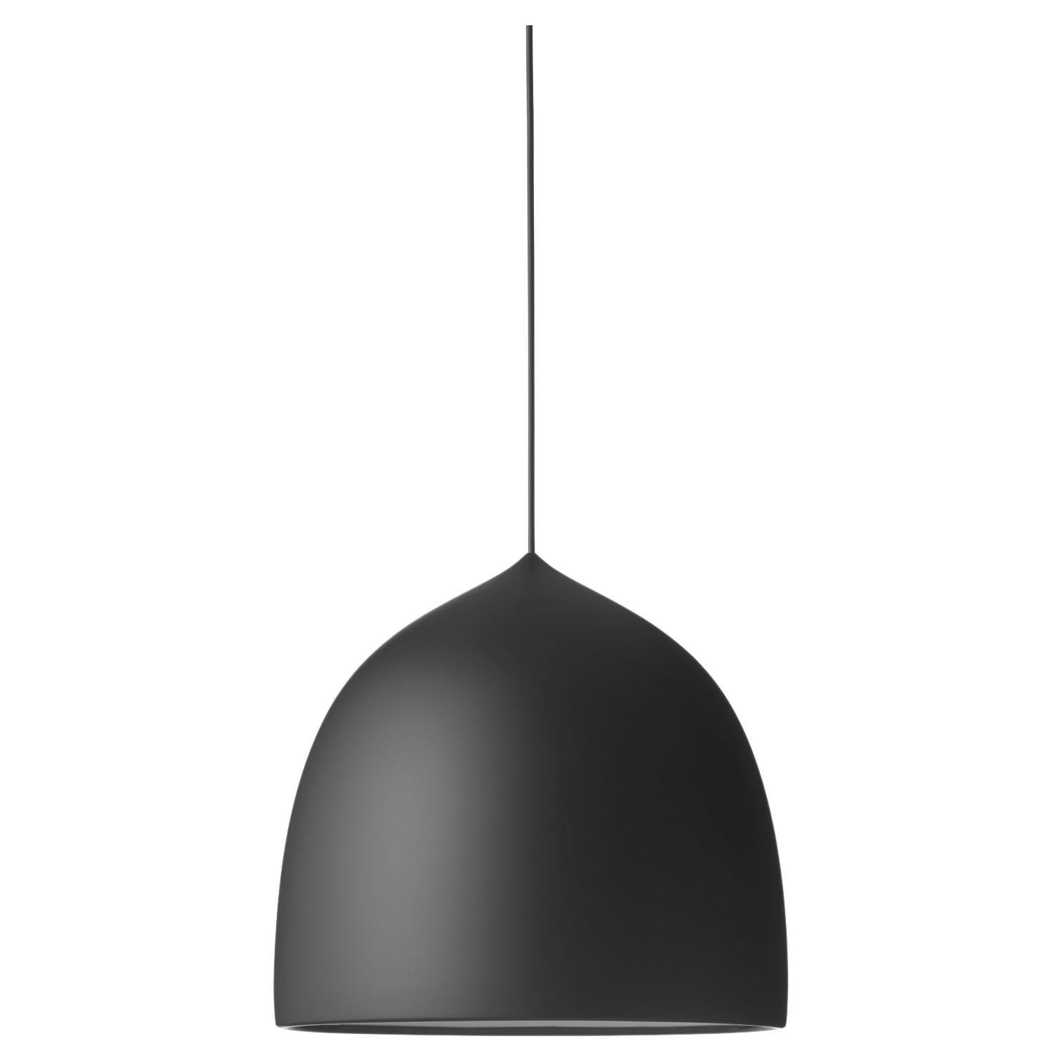 Large GamFratesi 'Suspence P2' Pendant Lamp for Fritz Hansen in Black For Sale