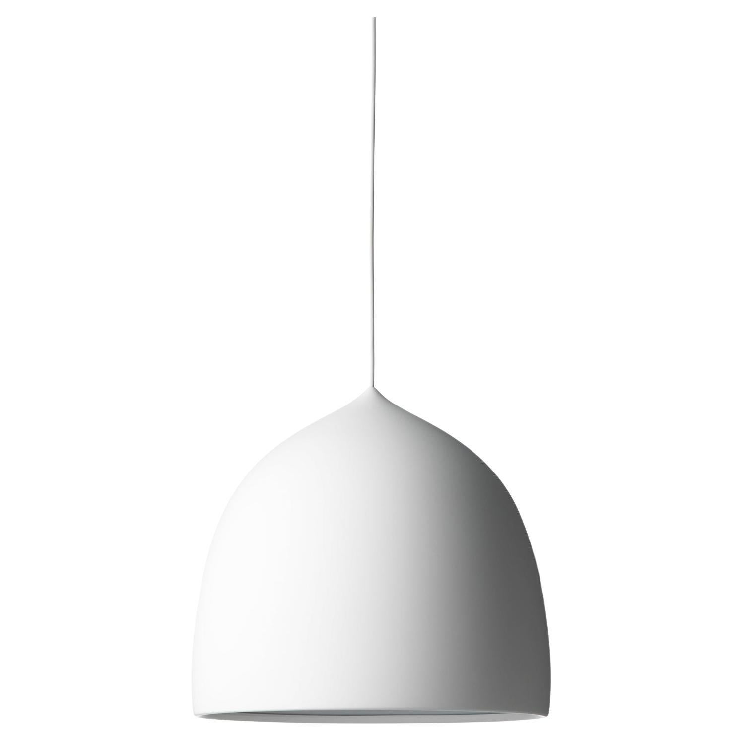 Large GamFratesi 'Suspence P2' Pendant Lamp for Fritz Hansen in White For Sale