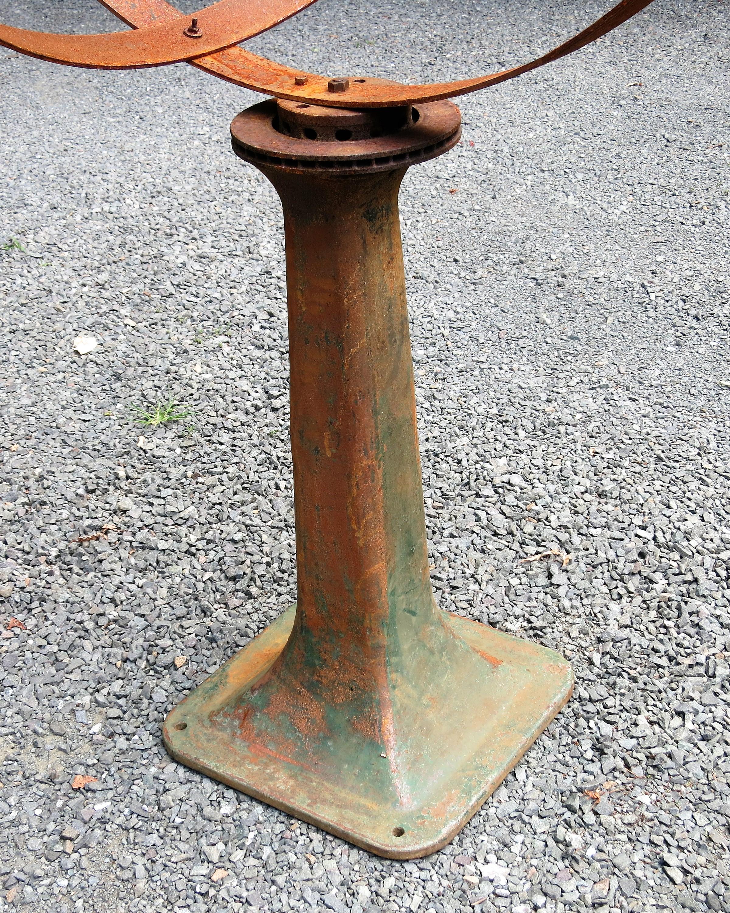 armillary sphere garden ornament