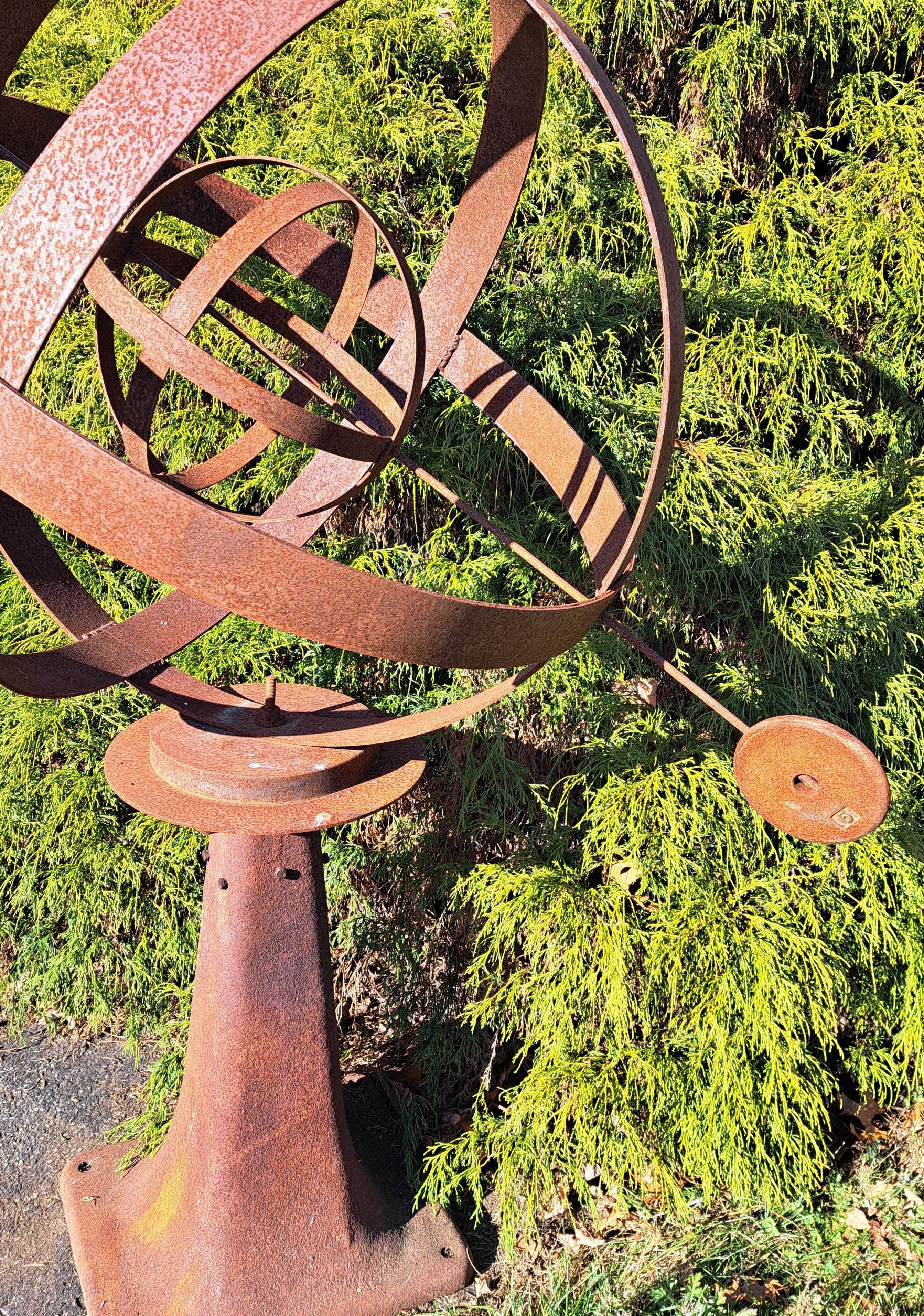 Esfera armilar grande de jardín en Bueno estado para la venta en Newtown, CT