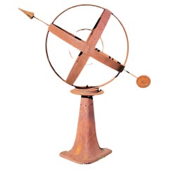 Grande sphère de jardin armillaire