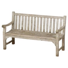 Large Garden Bench or Seat of Teak from England