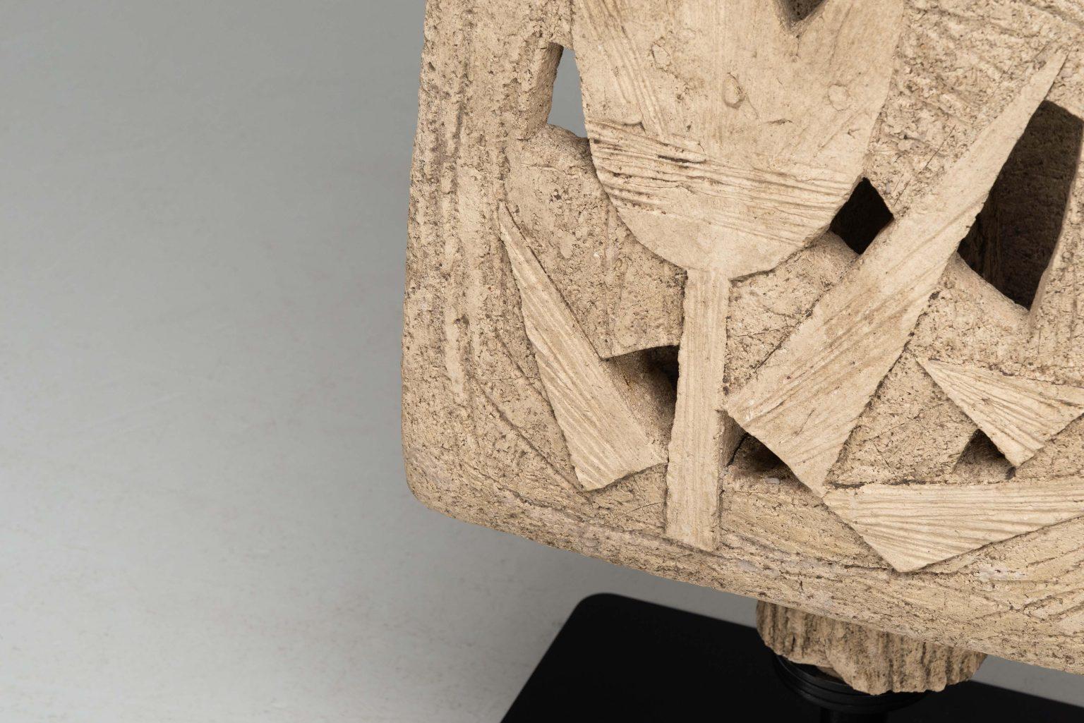 Large garden sculpture on rotating base France 1960s For Sale 4