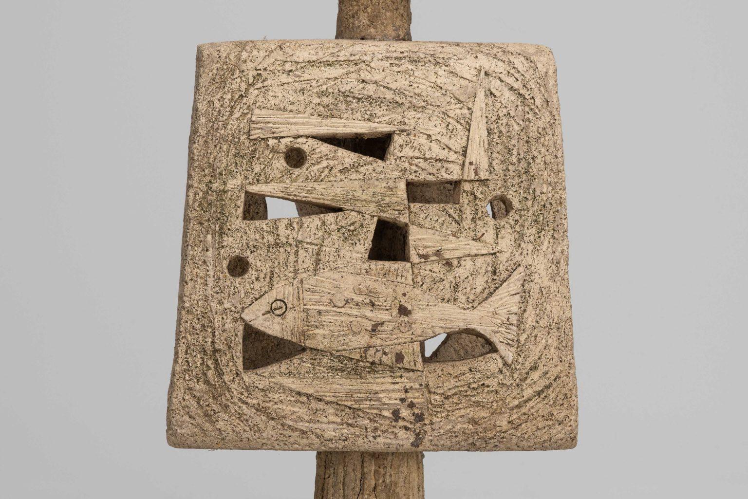 Large garden sculpture on rotating base France 1960s For Sale 1