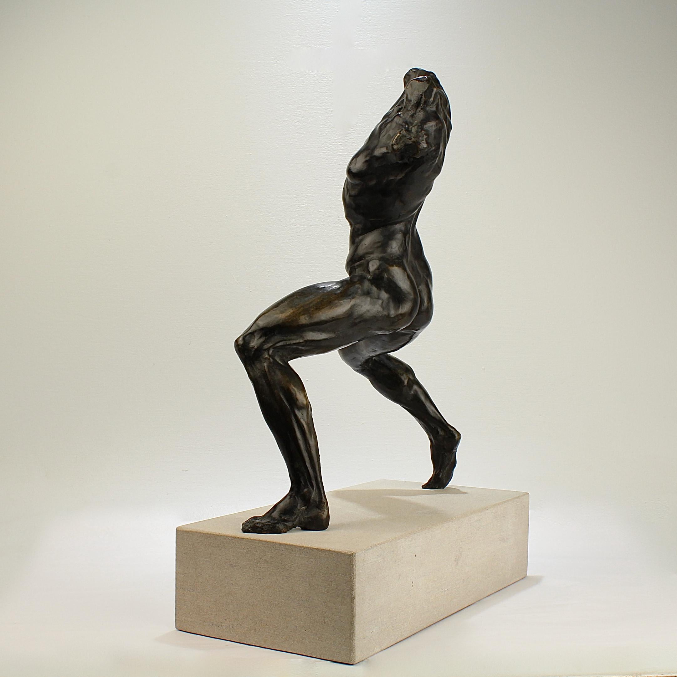 Large Gary Weisman Bronze Sculpture of a Female Nude 1