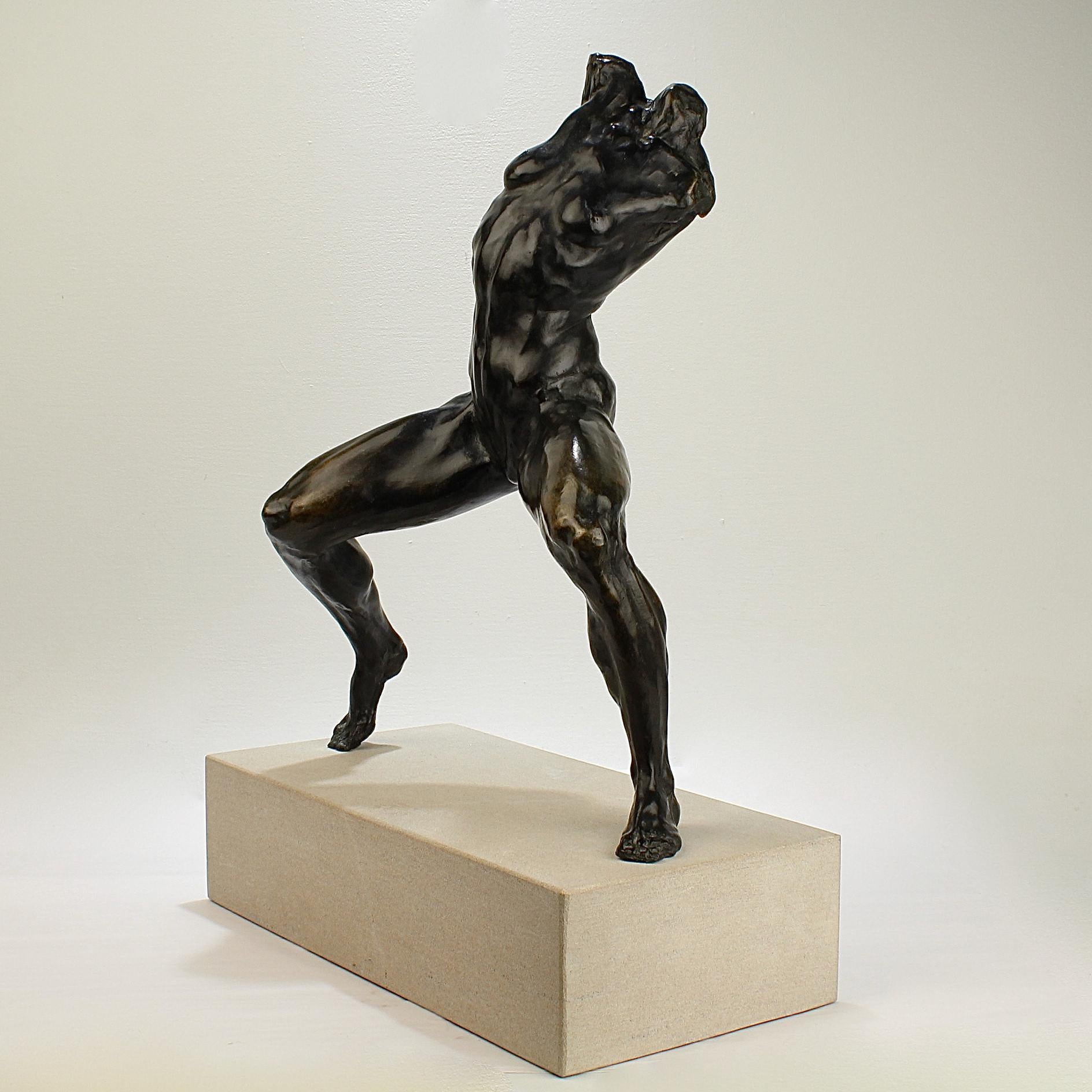 Large Gary Weisman Bronze Sculpture of a Female Nude 3