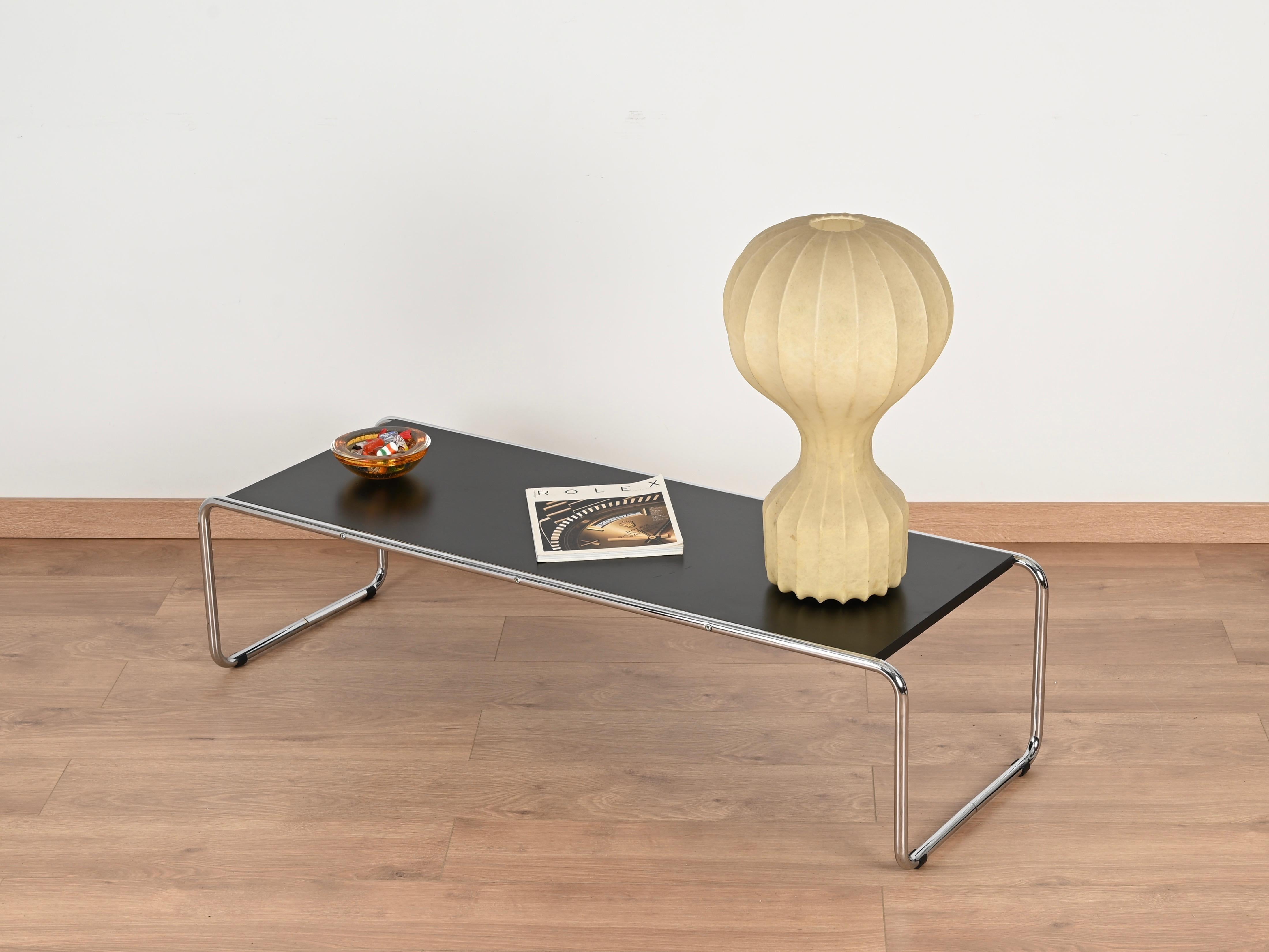 Grandi lampade da tavolo Gatto Beige Cocoon di Castiglioni per Flos, Italia anni '60 in vendita 7