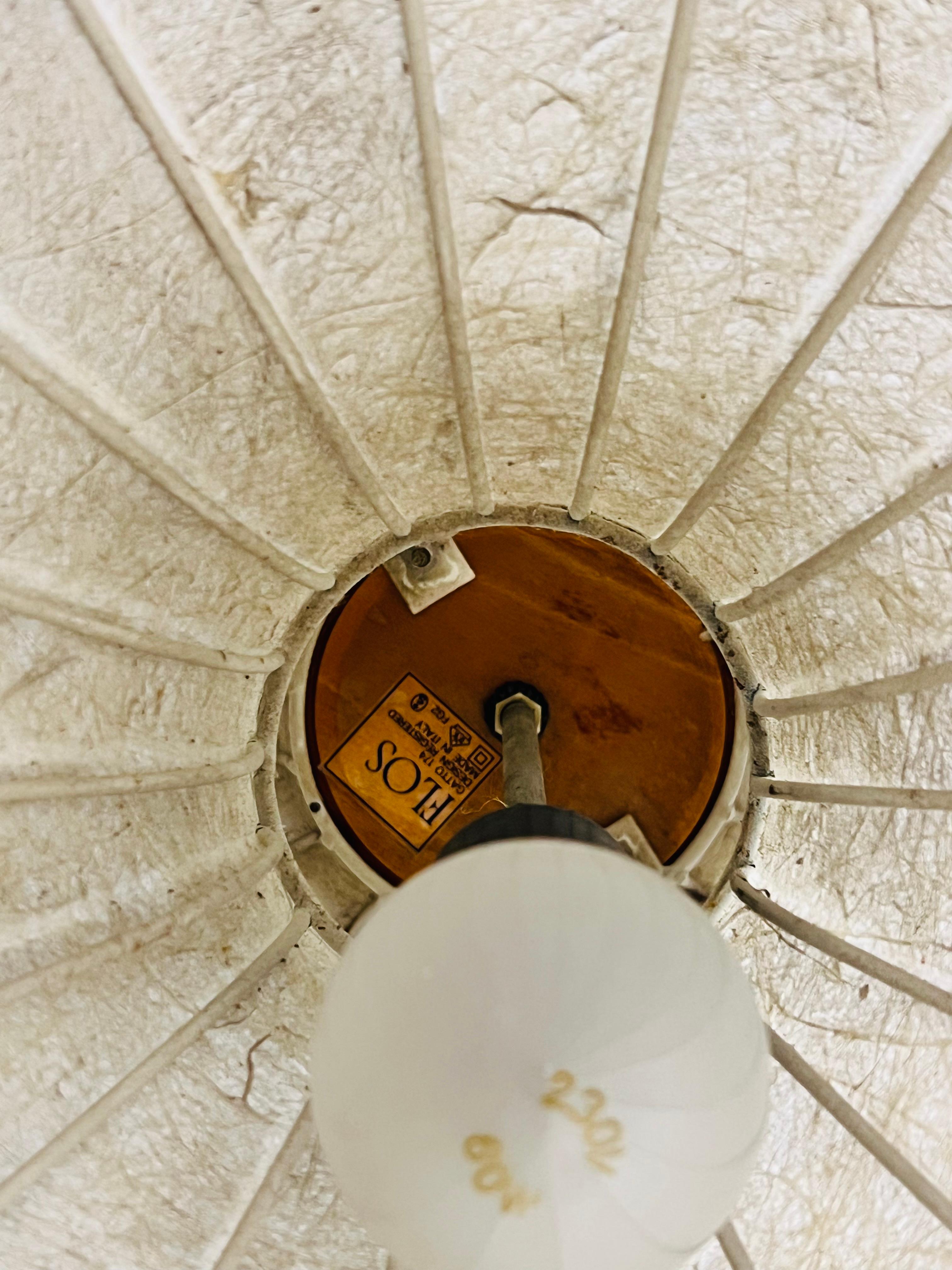 Lampada da tavolo grande Gatto Cocoon di Achille and Pier Giacomo Castiglioni, anni '60 in vendita 10