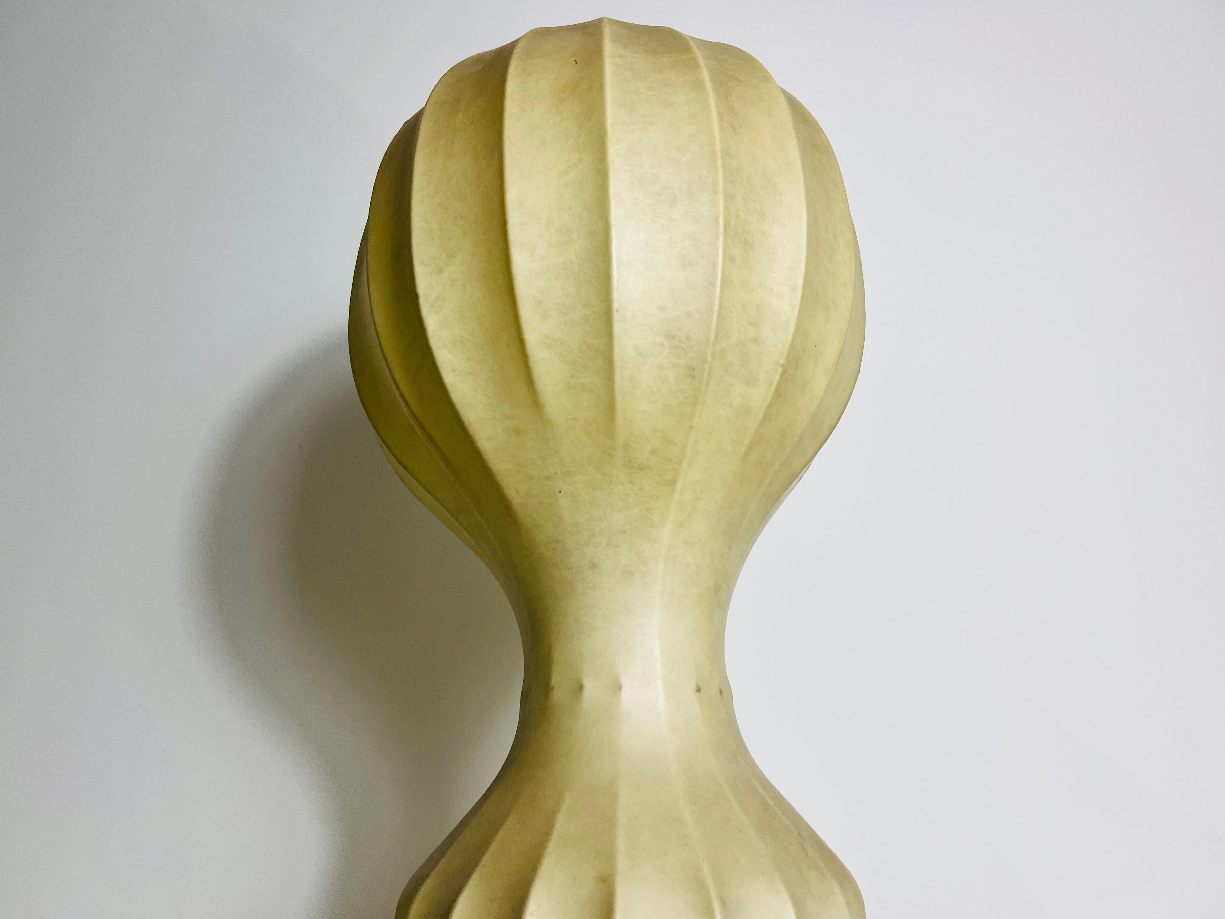 Lampada da tavolo grande Gatto Cocoon di Achille and Pier Giacomo Castiglioni, anni '60 in vendita 1